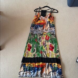 Bohemian Floral Maxi Dress - Multicolor